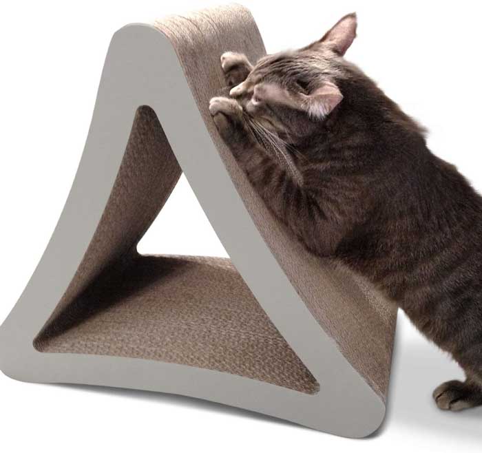 3-Sided Vertical Cat Scratching Post